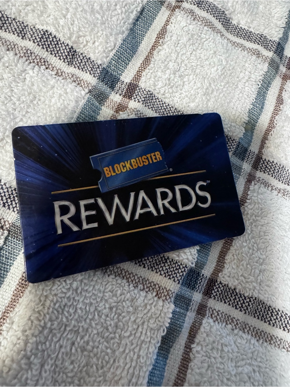 Vintage 1998 Blockbuster Rewards Card